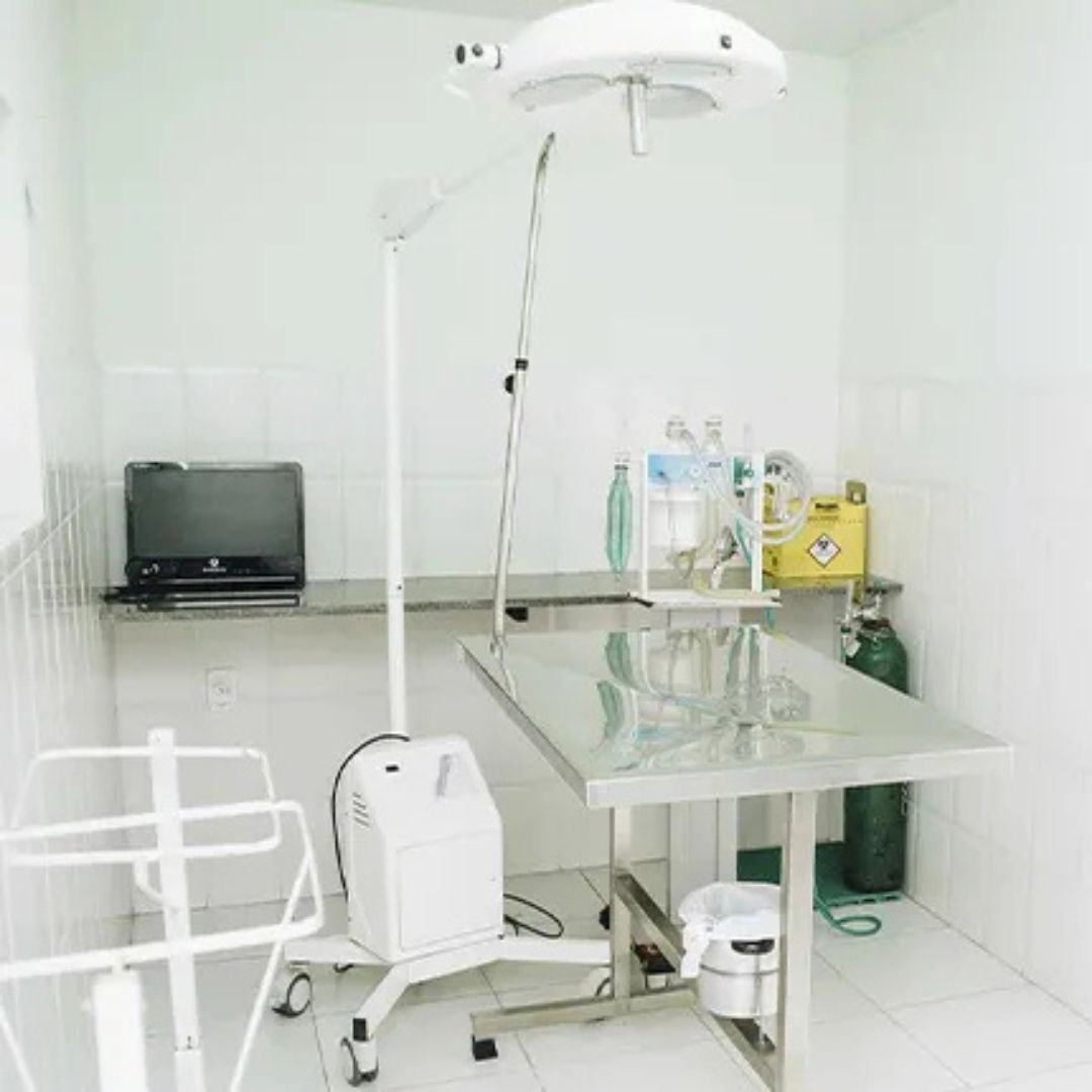 Bloco cirúrgico do hospital