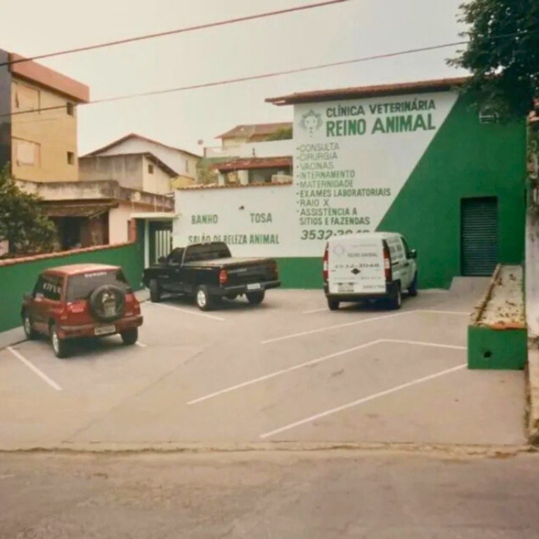 Clínica veterinária Reino Animal nos anos 2000